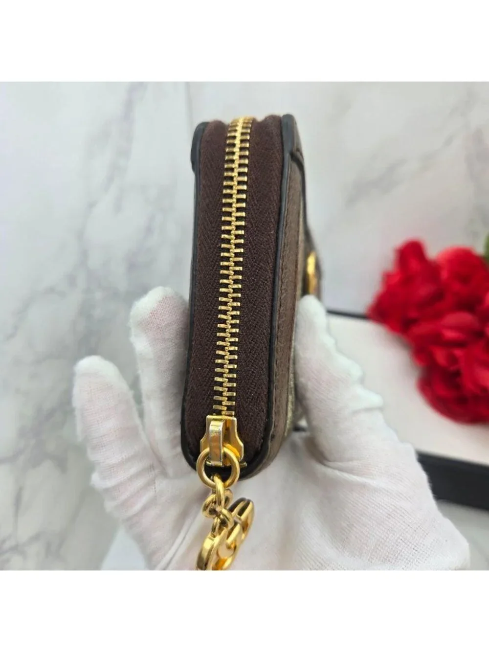 Gucci Wallet Ophidia Sherry Line